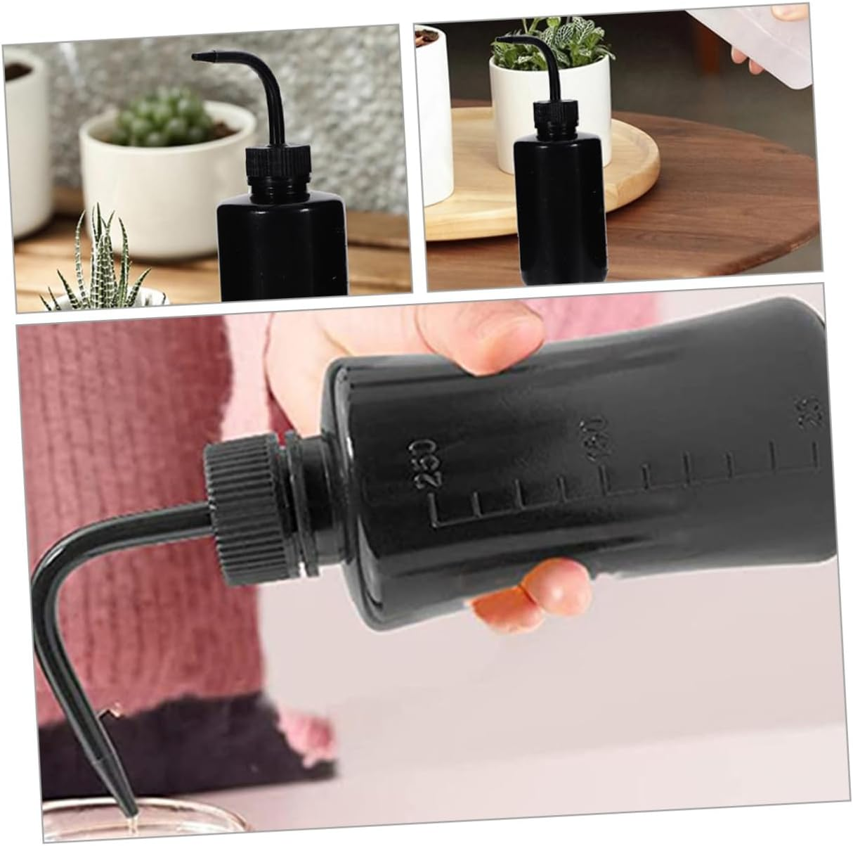 GAROZATION 10Pcs Watering Bottles for Plants Squeeze Flower Water Bottles Narrow Tip for Precise Watering Garden Supply for Home and Outdoor Use image number 4