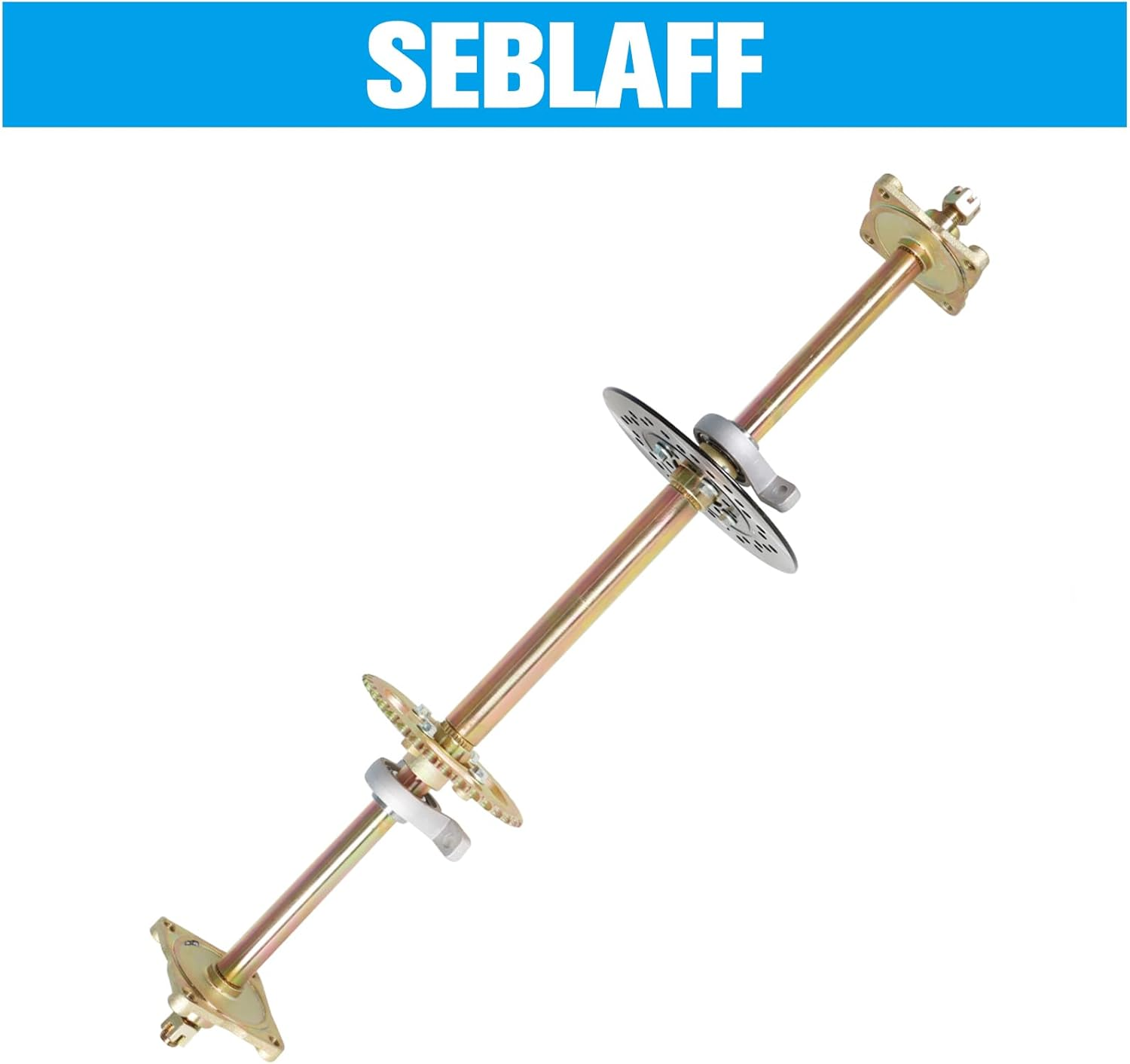 32In Go Kart ATV Live Rear Axle Kit Replacement for Go Kart ATV Quad and Drift Trikes