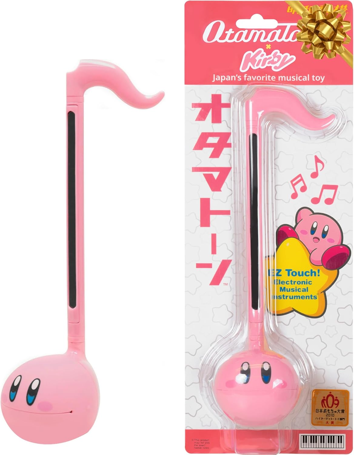 Otamatone Kirby Pink Star Hero Japanese Electronic Musical Instrument Portable Music Synthesizer from Japan by Maywa Denki Studio Award Winning, Educational Fun Gift Game Character Pink Hero image number 5