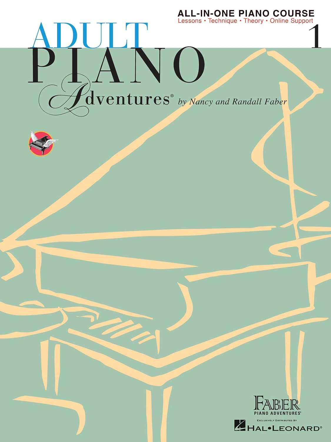 Faber Piano Adventures Adult Piano Adventures Adventures All-In-One Lesson Spiral Ringed Book 1: Book with Media Online image number 4