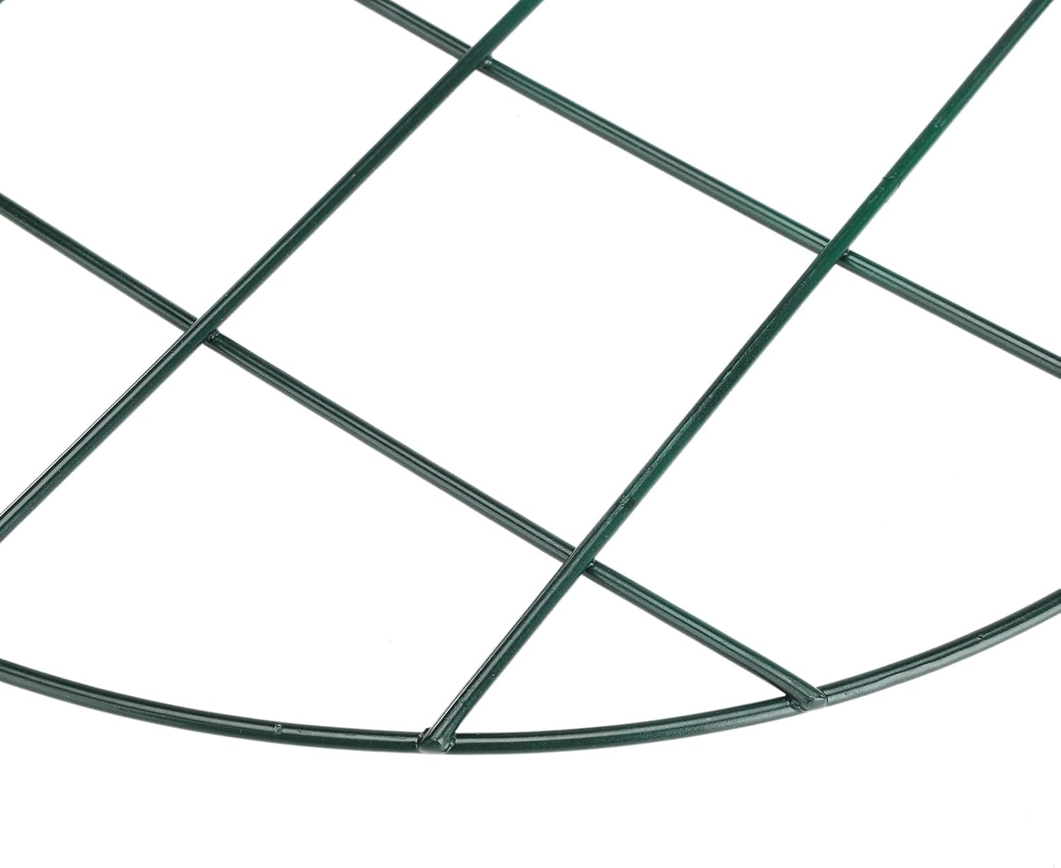 Round Grid Plant Support, Peony Cages Brace Flower Supporter Strawberry Growing Racks Cage Metal Garden Stake Grow through Hoops Heavy Plants Rings for Small Vegetable Fruit image number 2