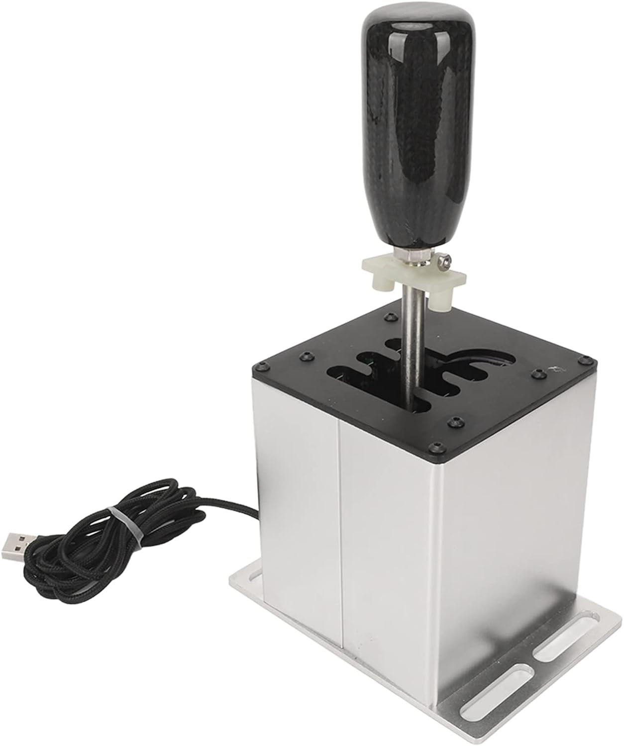 USB Simulator Shifter for ATS ETS EST LFS Dust WRC Sim Racing Games, H Gear Shifter for G29 G27 G25 G920 T300RS GT Steering Wheel PC Wins 6+R image number 1