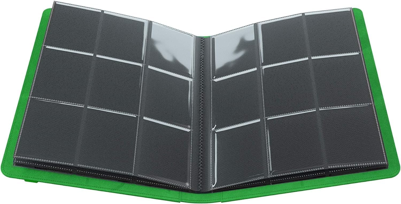 Gamegenic GGS31009ML Prime Album (18-Pocket), Green - Black image number 6