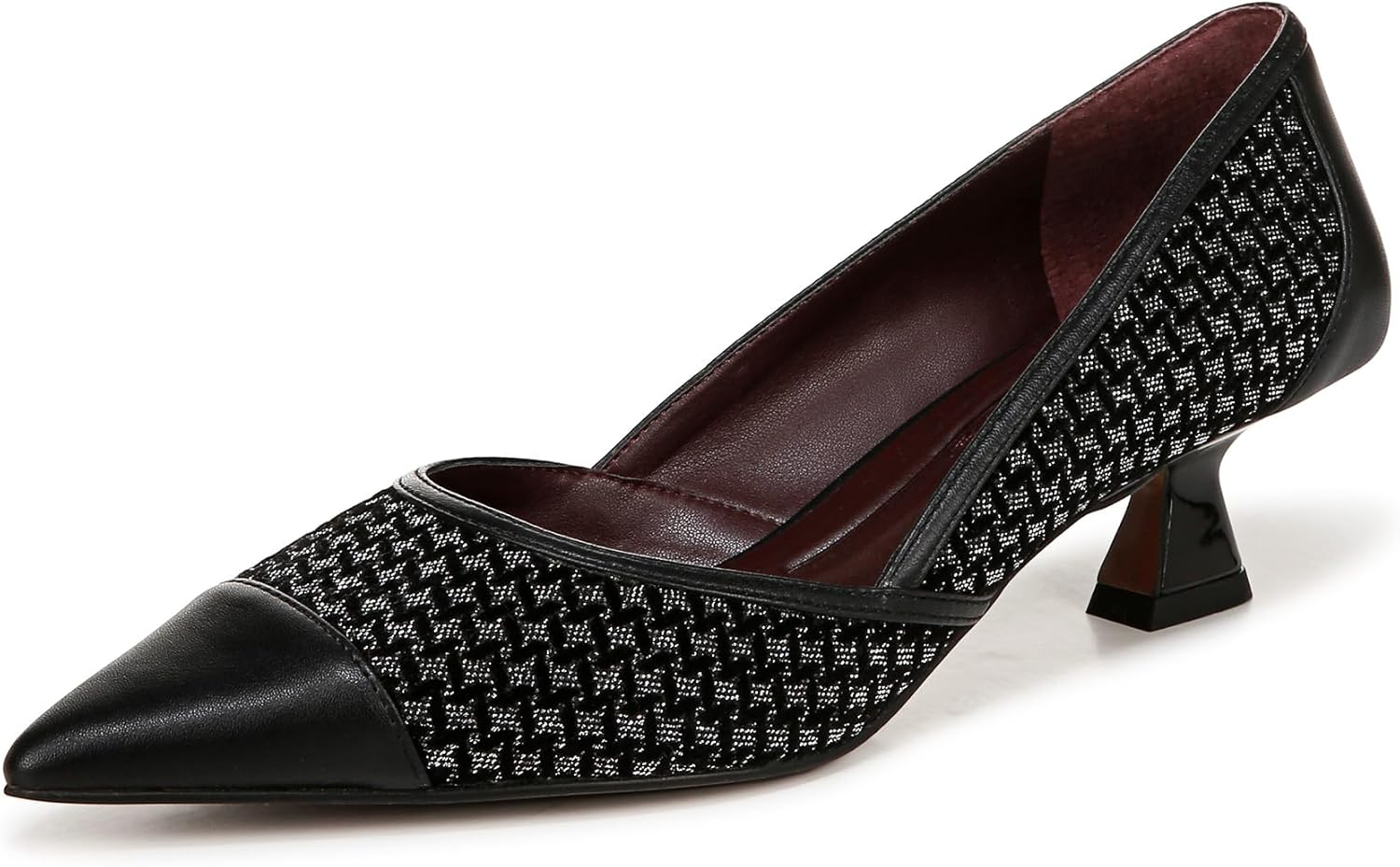 Franco Sarto Women'S Darcy Pointed Toe Kitten Heel Pumps