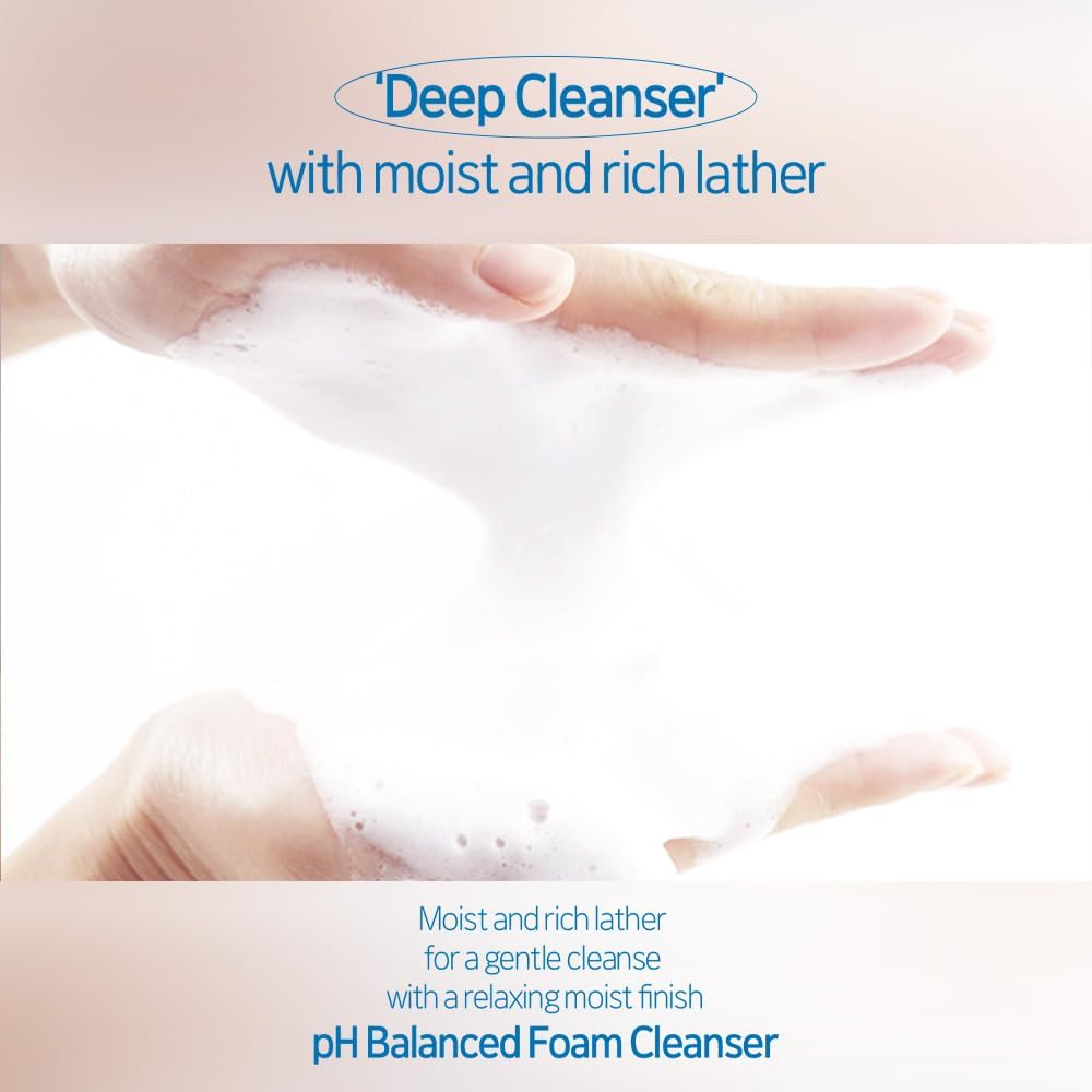 Soonjung 5.5 Foam Cleanser 5.1 Fl. Oz. (150Ml) 23AD | Soft Bubble Hydrating Vegan Facial Cleanser for Sensitive Skin | Fragrance-Free Low-Ph Korean Cleansing Wash | K-Beauty | Vegan