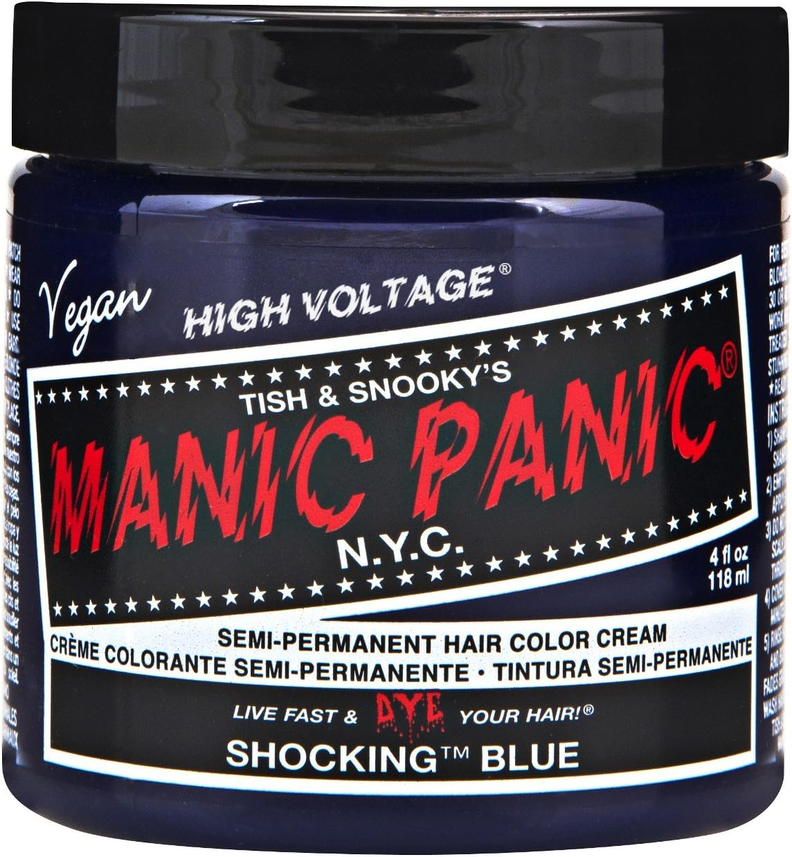 MANIC PANIC Hair Color Cream 118Ml - Shoking Blue