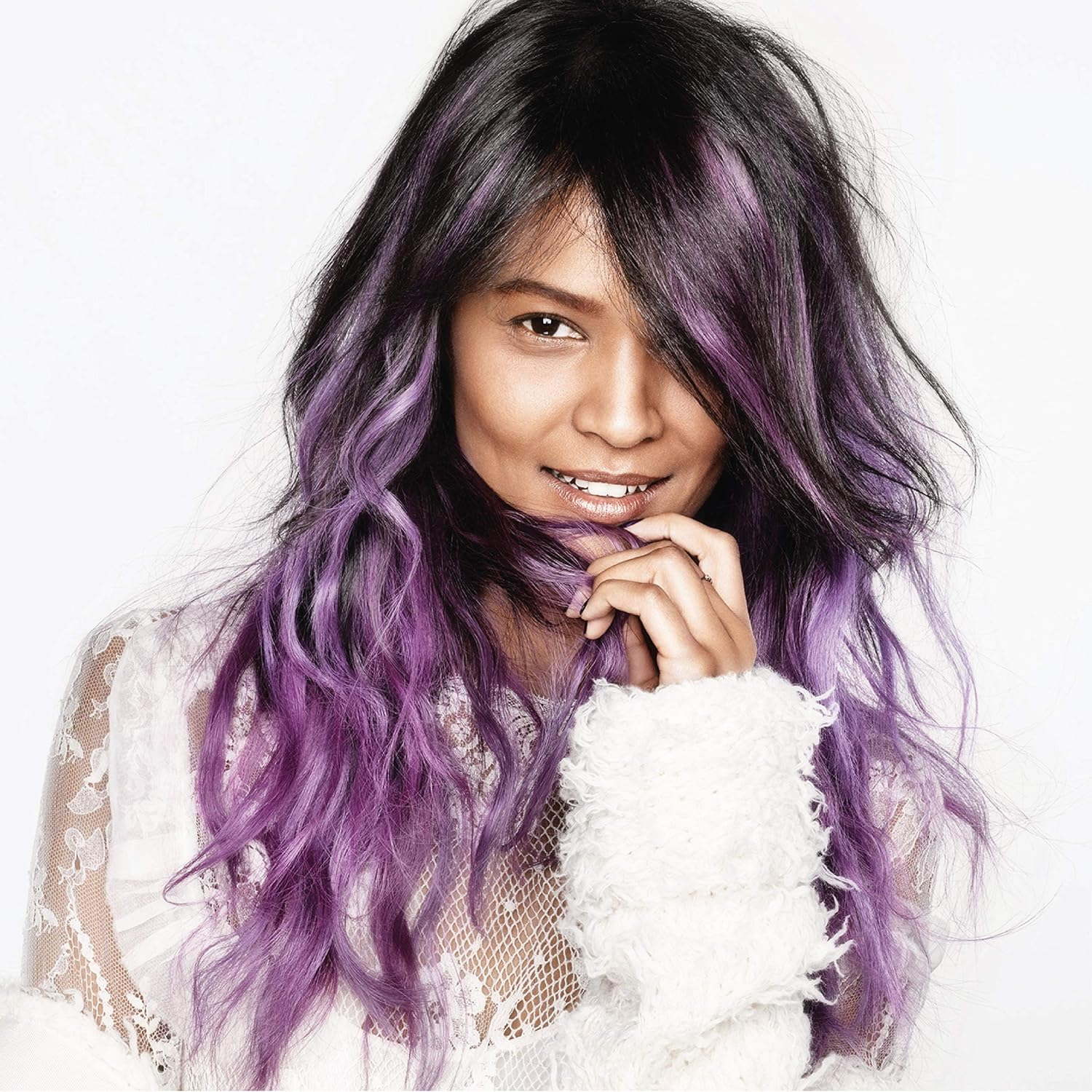 L&rsquo;Or&eacute;al Paris Colorista Semi-Permanent Hair Color for Brunette Hair, Midnight Blue - Maroon image number 6