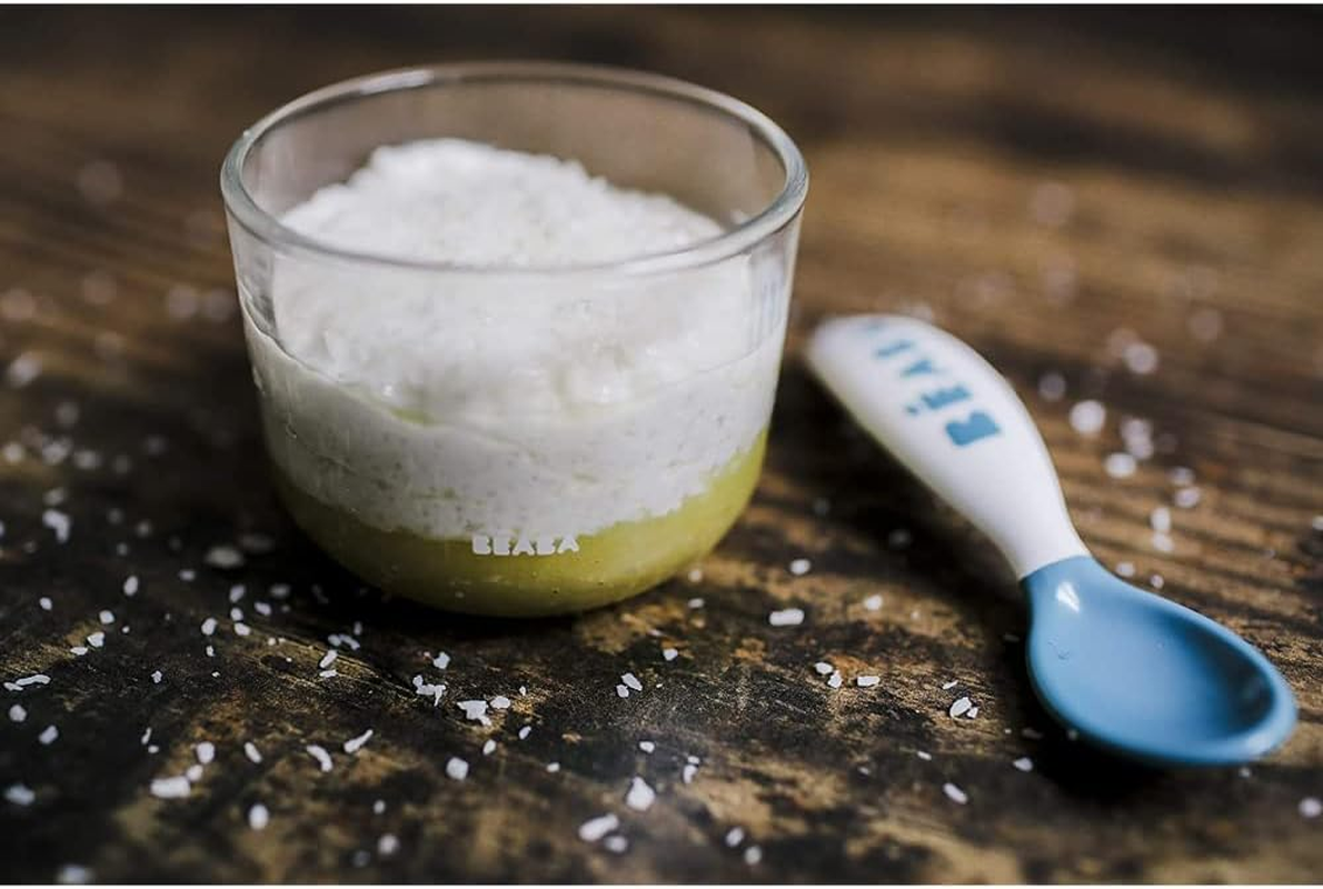 B&Eacute;ABA Set of 2Nd Age Training Fork and Spoon Blue image number 5