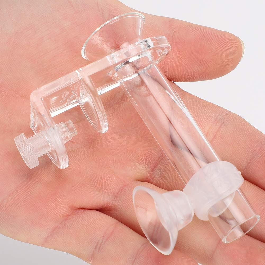 Shrimp Food Tool Feeding Tube, Fit Any Fish Tanks Aquatic Tank Shrimp Food Feeding Tube, Transparent for Crystal Household Aquarium for Fish Shop image number 6