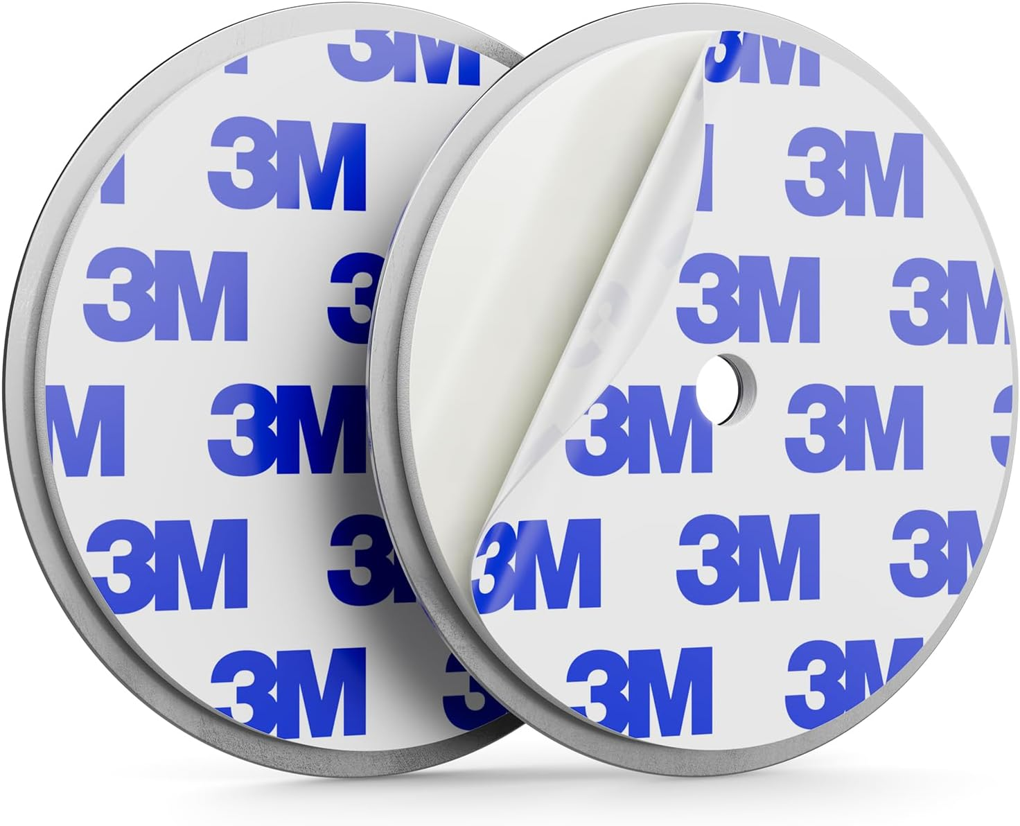 Deleycon Pack of 10 Magnetic Attachment for Smoke Detectors Magnetic Holder Fire Alarm Self-Adhesive Magnetic Holder Adhesive Surface and Drill Hole 65 Mm Diameter image number 5