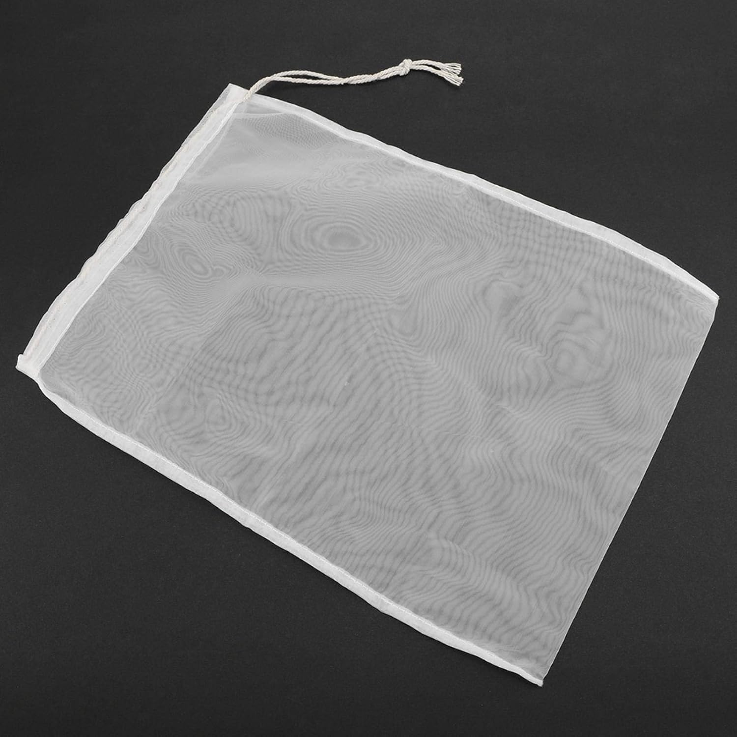 100 Mesh Wine Filter Bag, Reuseable Home Brew Beer Making, Used in Fermentation, Jam and Jam Making, Kefir and Wine Making(20X30Cm) image number 6