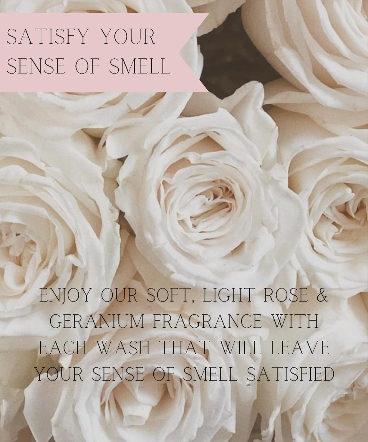 Baylis & Harding Goodness Rose & Geranium Natural Bath Soak, 500Ml (Pack of 3) - Vegan Friendly image number 1