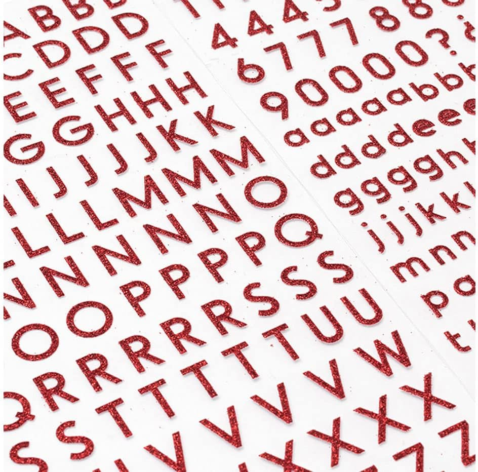 American Crafts 346657 Stickers Red image number 1