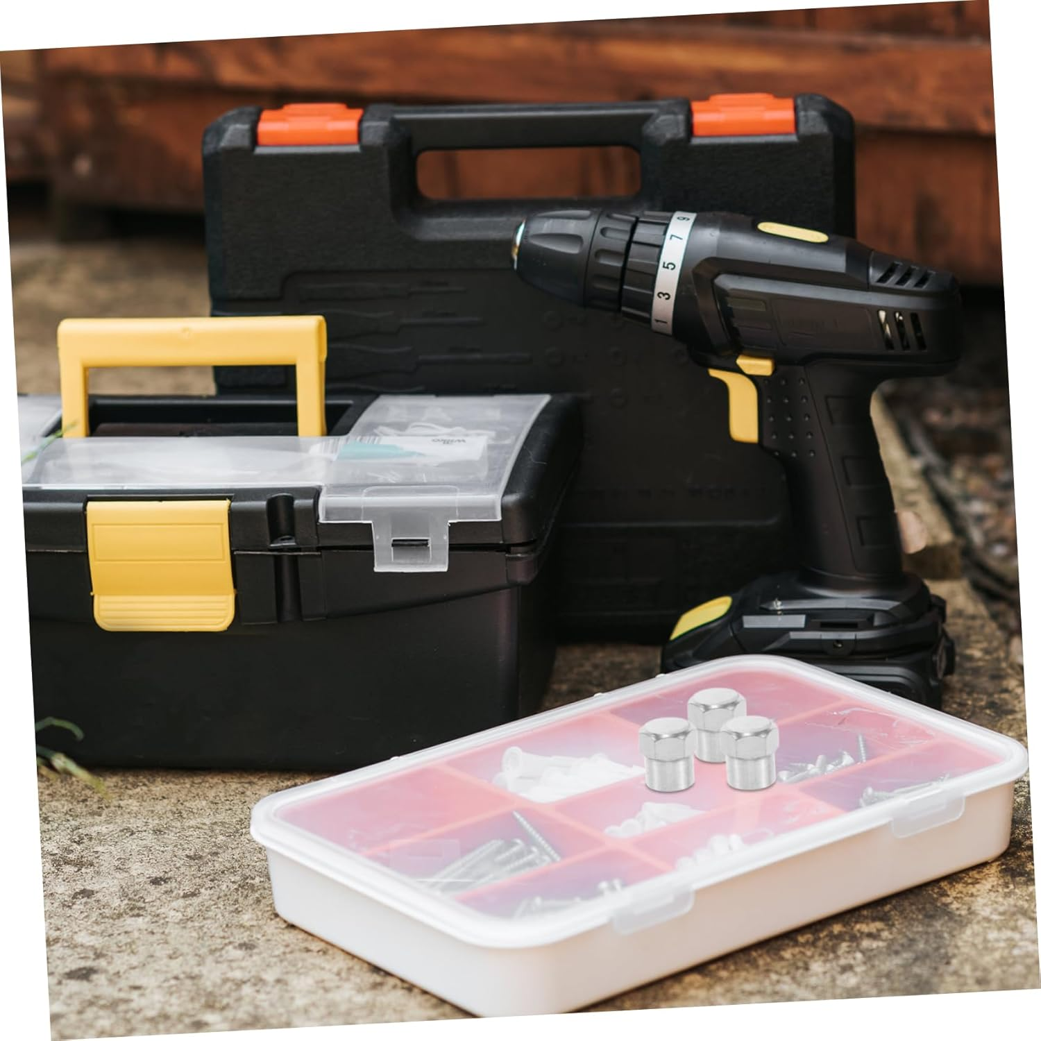 HONMEET Tire Valve Stem Caps 20Pcs Car Wheel Valve Covers Anti-Dust Replacement Accessories for Automotive Exterior and Road Vehicle Use image number 3