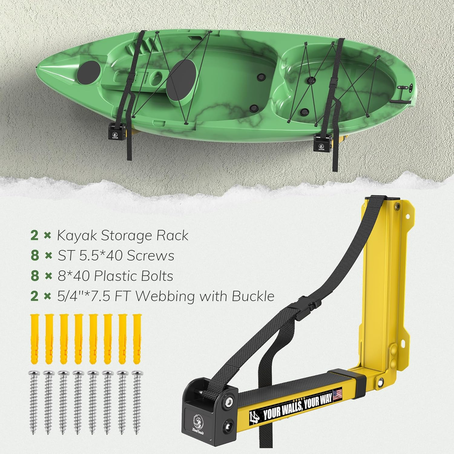 Kayak Storage Rack image number 3