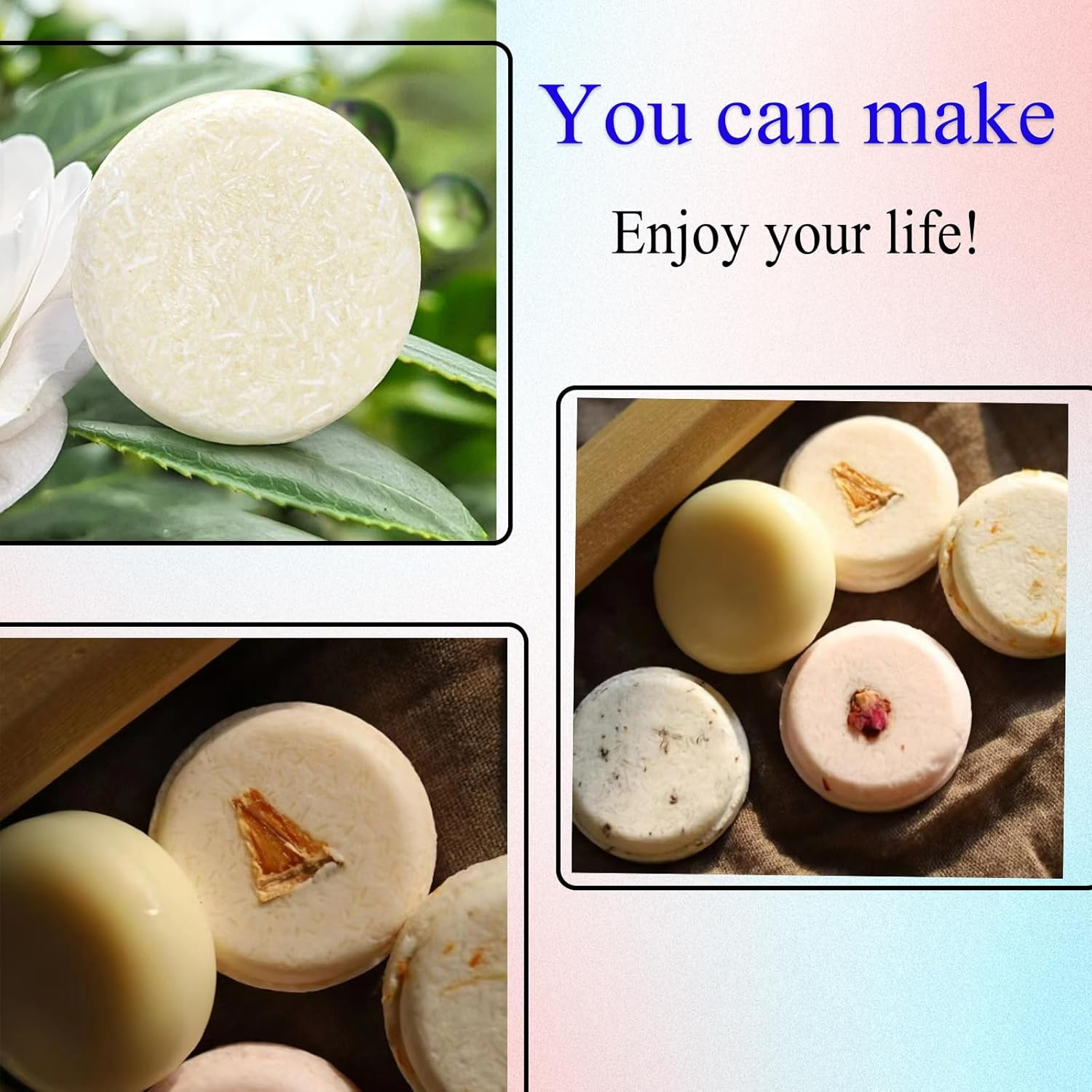 Dsyisvia Bath Salt Ball round Soap Mold, 3 Pack, Plastic, Molded