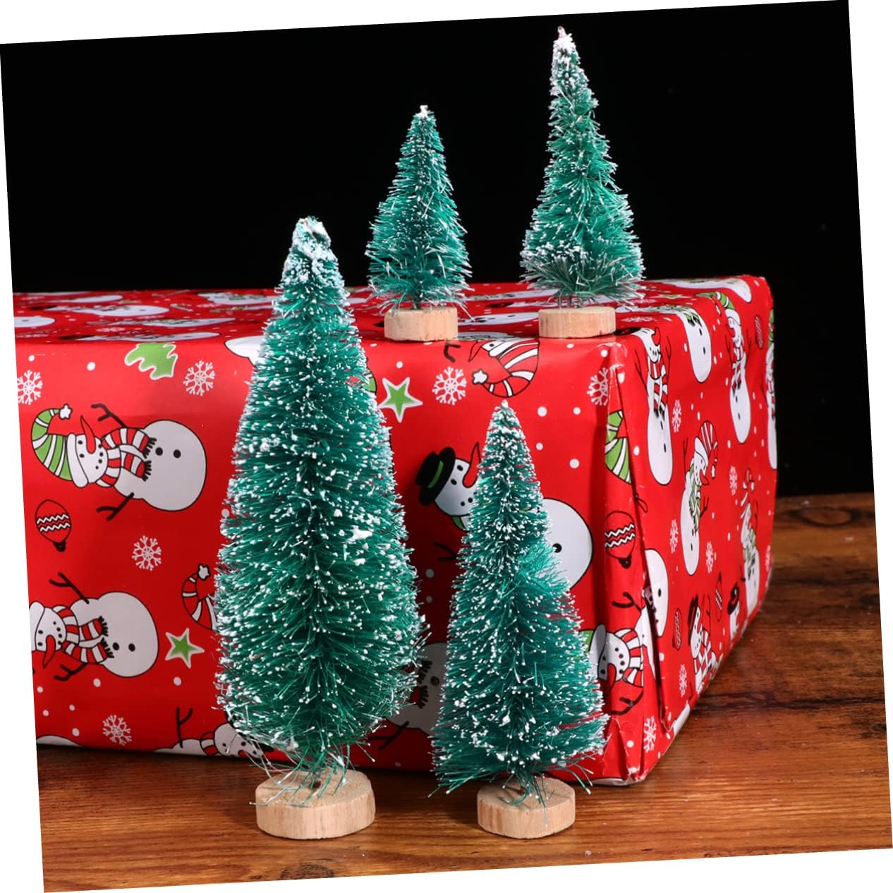 Mini Christmas Tree Model with 34Pcs Ornaments Christmas Decorative Accessory for Home Office image number 6