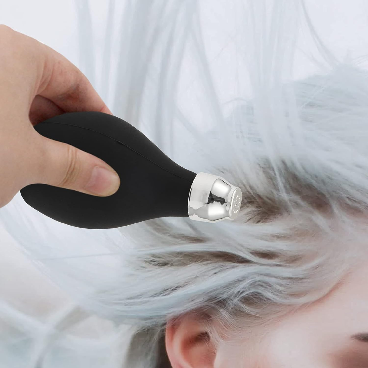 Anlayliay Powder Spray Bottle, Refillable Silicone Powder Dispenser Empty Powder Container for Barber, Durable Sprayer for Loose Powder, Bath Powder image number 6