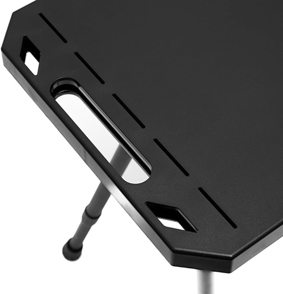 Picnic Table Adjustable Height Table Aluminium Alloy Table for Outdoor Indoor Picnic BBQ Hiking image number 2