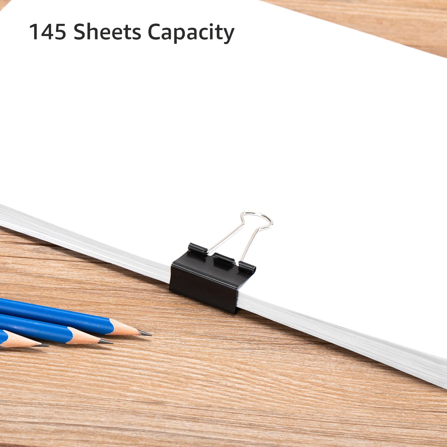 Amazon Basics Binder Paper Clip, 32Mm, 24 Clips