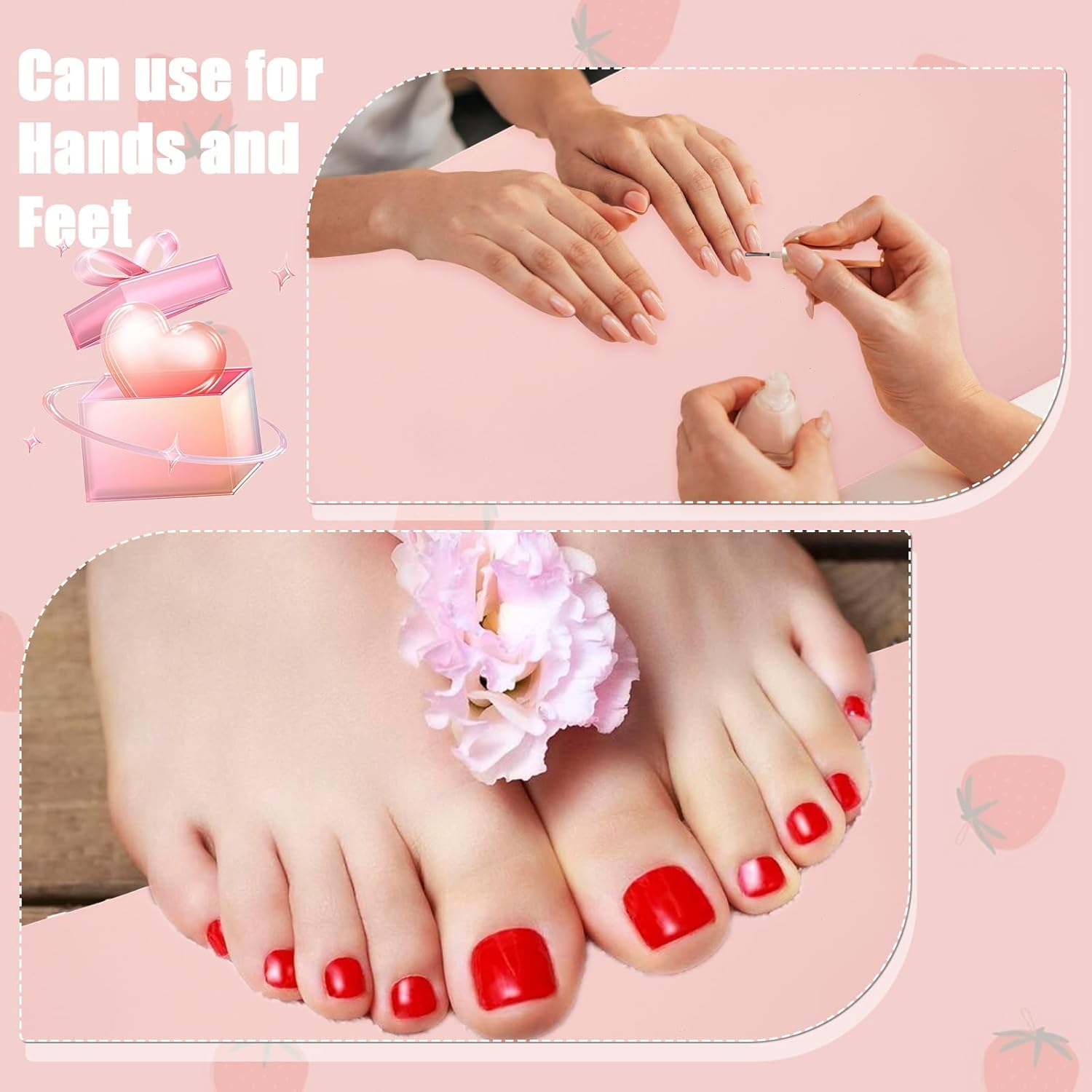 Kifmurase Pink Nail Art Table Mat, Foldable Nail Hand Rest Pad for Nail Arm Rest Cushion (MAT ONLY), Soft Microfiber Leather Nail Mat on Manicure Nail Table Pad Desk for Manicura Salon Room image number 6