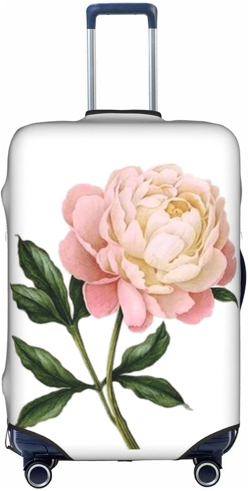 Peony Luggage Cover Anti-Scratch Suitcase Protector Fits 18-32 Inch Luggage image number 4