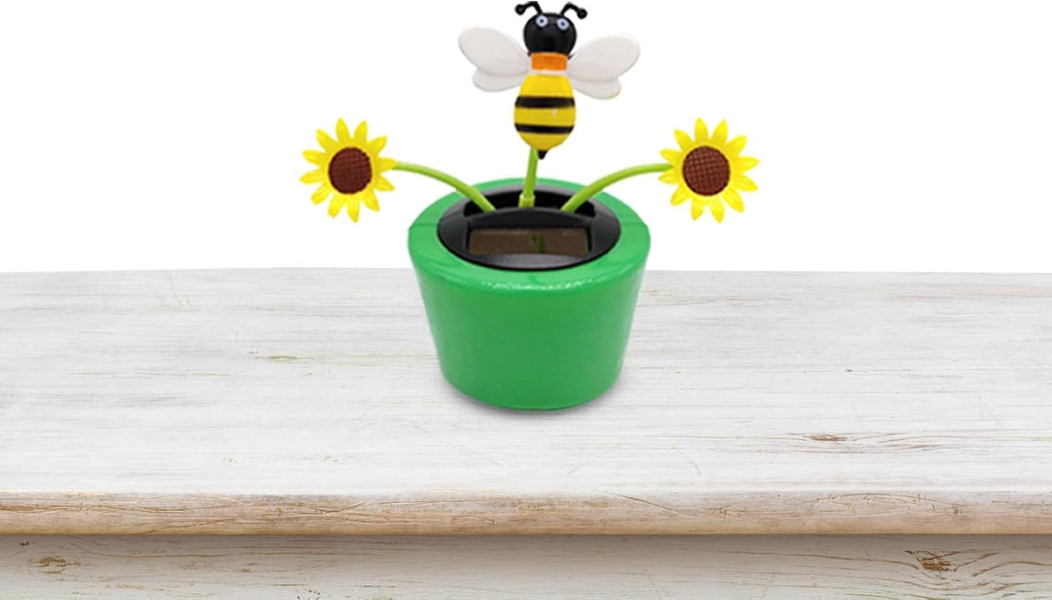 Solar Powered Dancing Flower | Sunflower Dancing Toy - Solar Dancing Flowers Shaking Head Car Dashboard Ornaments for Home and Car Decoration image number 1
