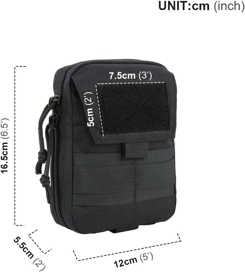 EXCELLENT ELITE SPANKER Molle Admin Pouch Military Utility Tool Pouch EDC Molle Pouchs Gadget Waist Bags image number 5