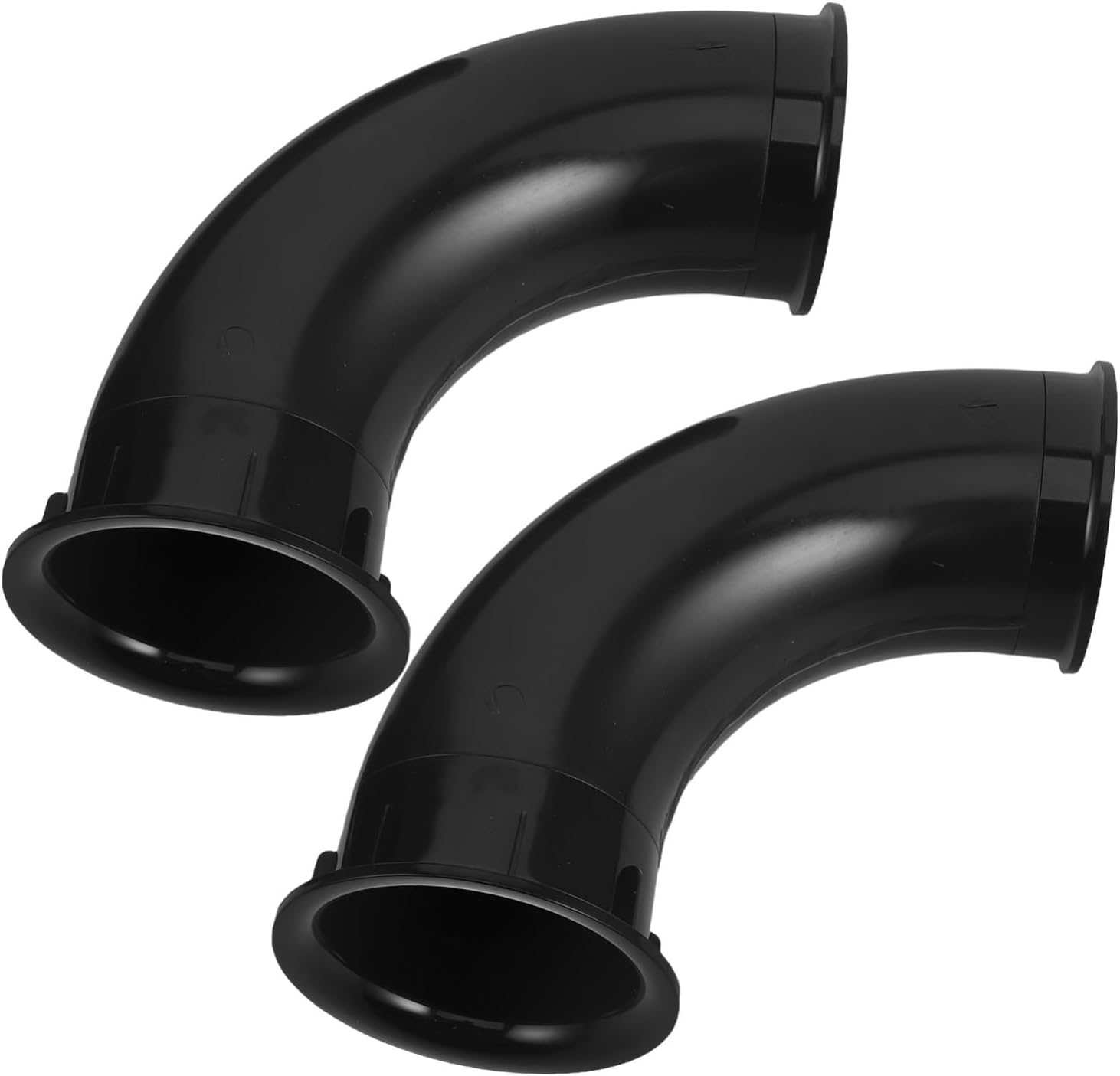 Angoily 2Pcs Bass Reflex Speaker Tube Voice Outlet for Car Subwoofer Amp Home Speaker Bass Port Cabinet Vent for Car Black image number 5