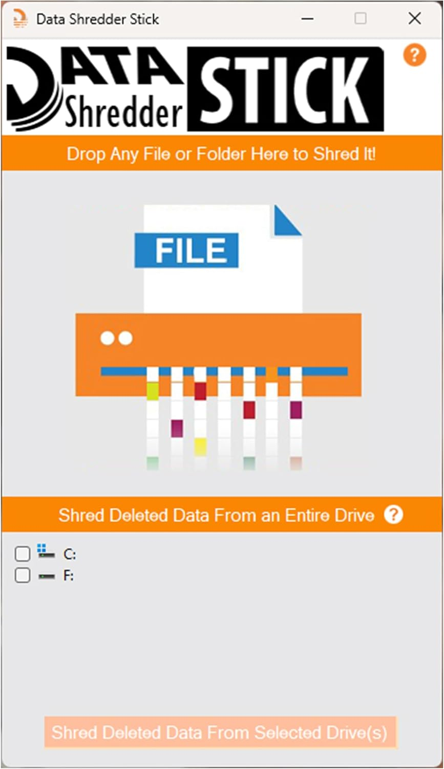 Data Shredder Stick &ndash; Secure Data Wiping Tool for Windows, Permanently Erase Files and Wipe Drives with Military-Grade Precision image number 5
