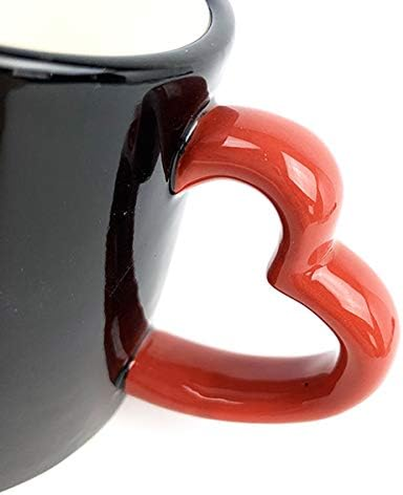 Disney SAN3426-1 Twisted Wonderland Hearts Labul Dorm Handle, Mug, Large, 10.1 Fl Oz (300 Ml) image number 3