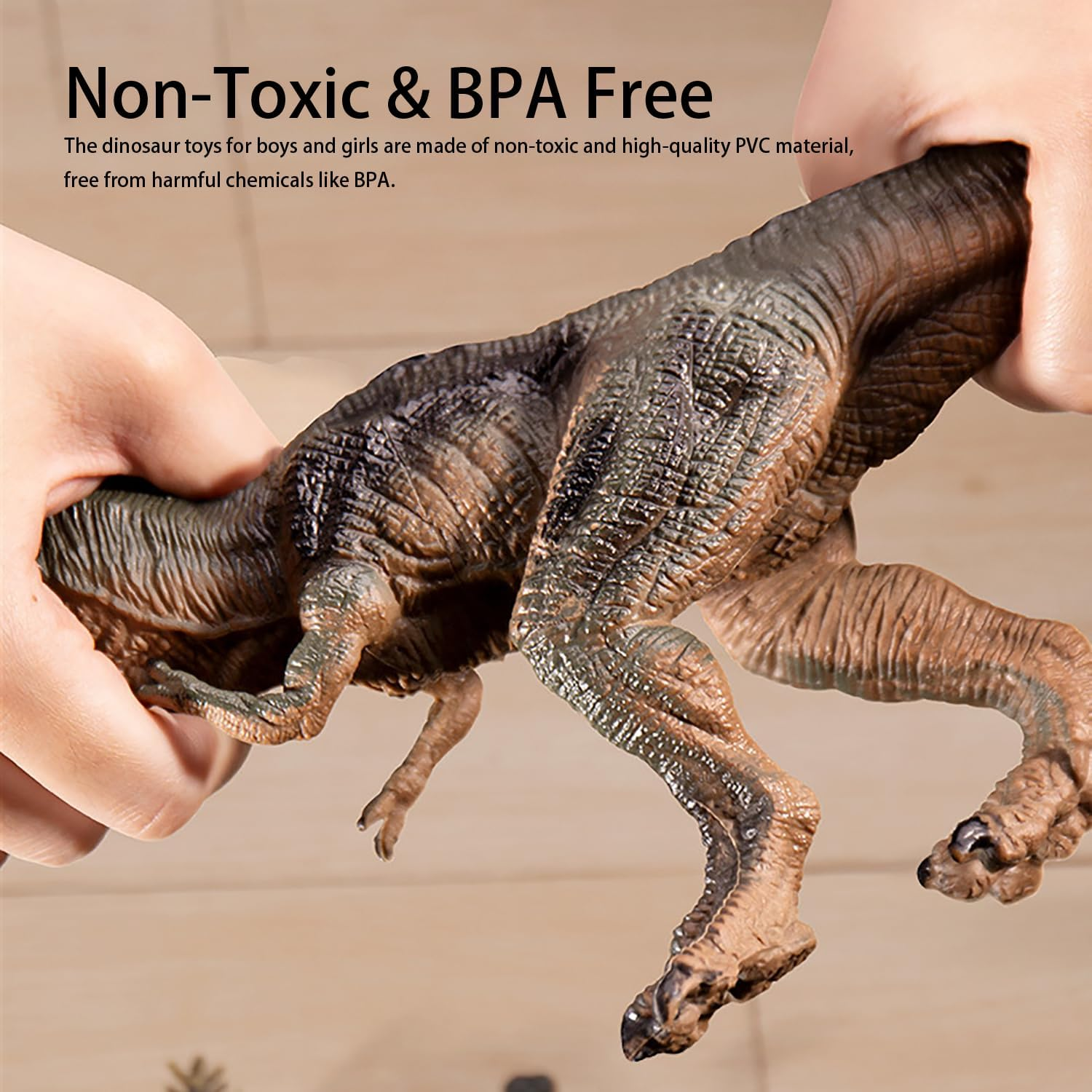 Dinosaur Toys for Kids 3-5 Dinosaur Toys for Kids 5-7 Realistic Small Dinosaur Figures with Storage Box, 5-7 Years Old &ndash; Toddler Boy Dino Toys (46Pcs) image number 2