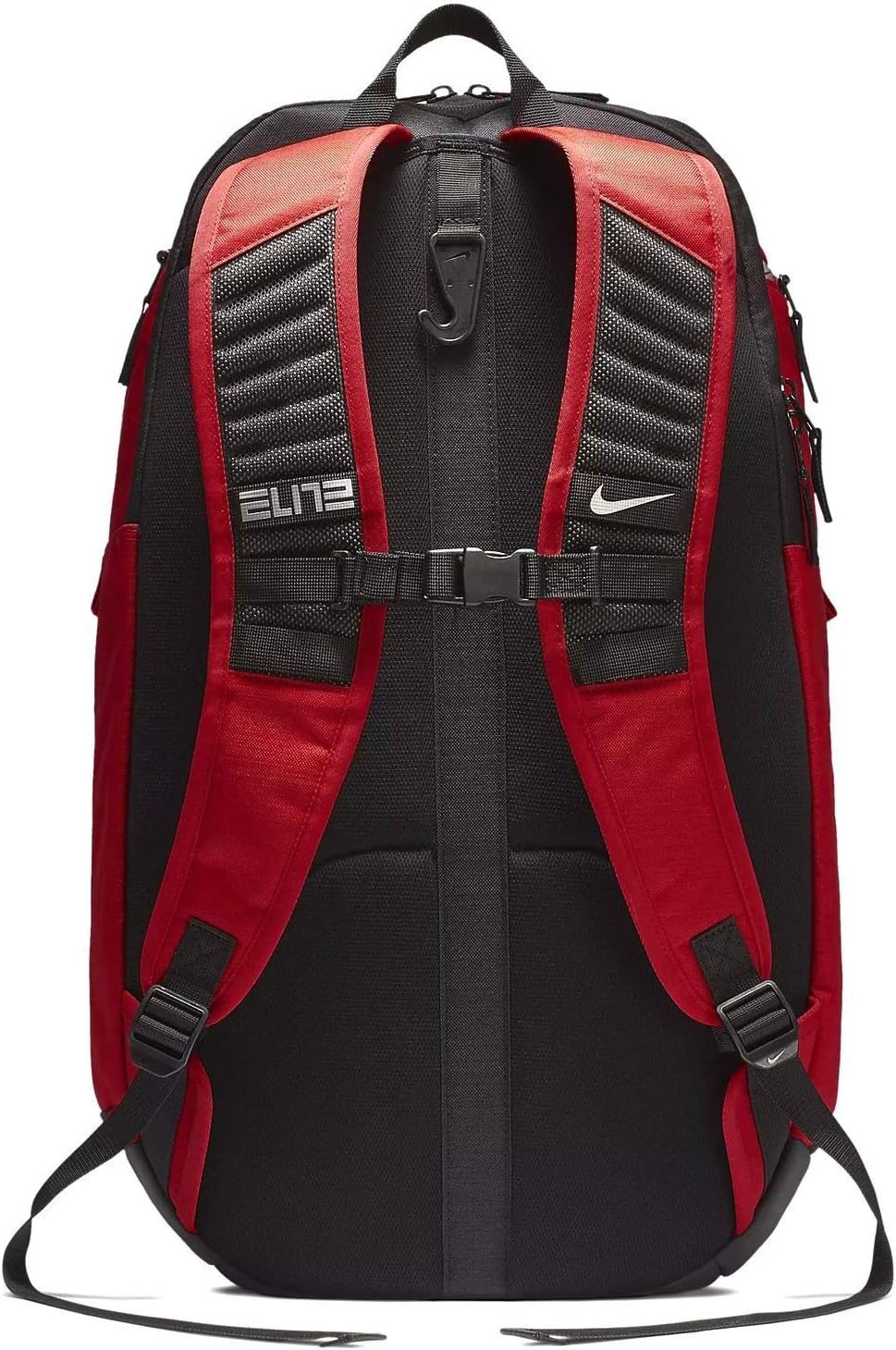 Nike Hoops Elite Hoops Pro Basketball Backpack University Red/Black/Metallic Cool Grey,One Size image number 3