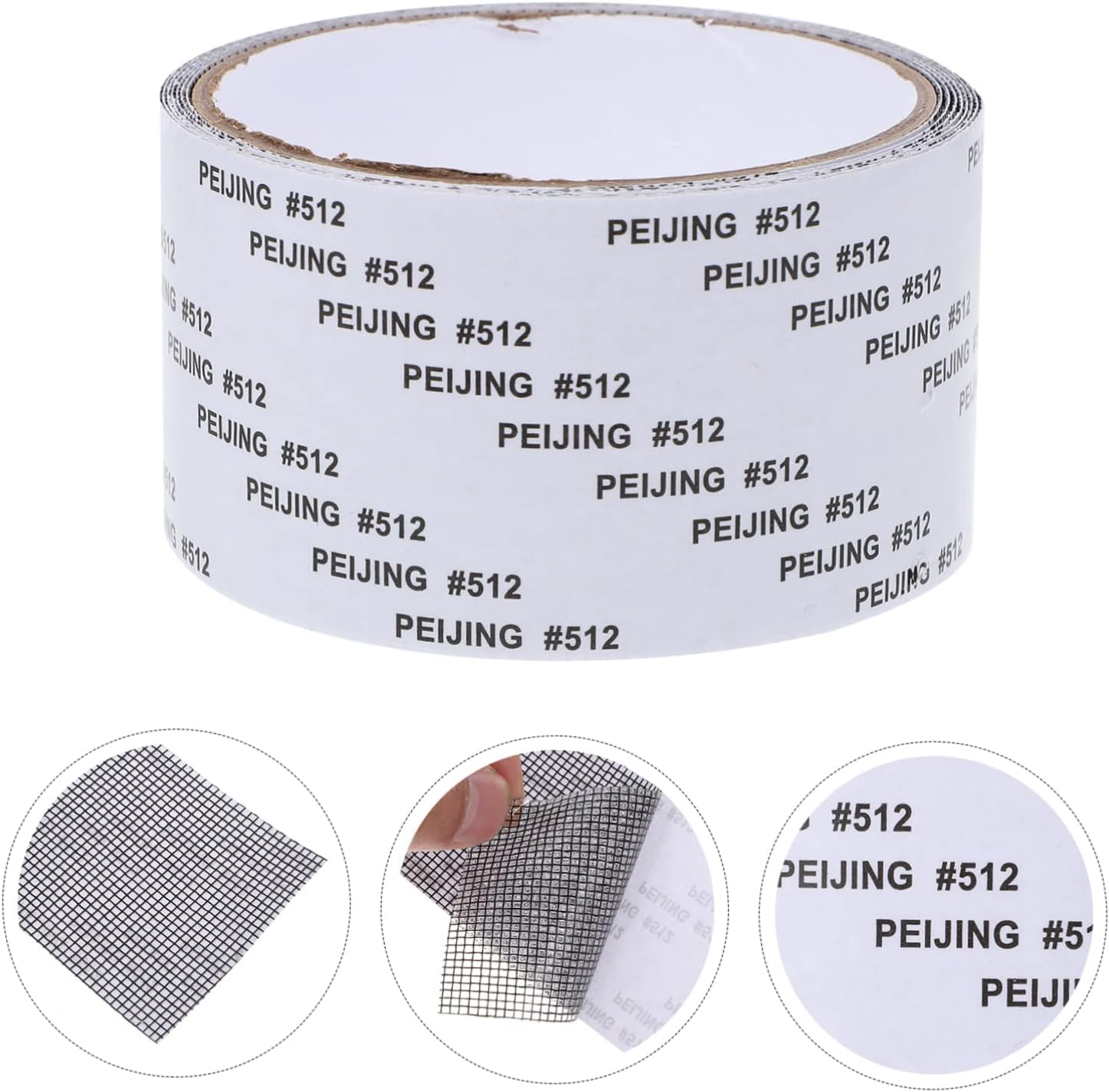 HEALEEP Screen Repair Tape Kit Self-Adhesive Screen Patch for Windows and Doors 5Cm X 2M Black for Home Use and Summer Repairs image number 4