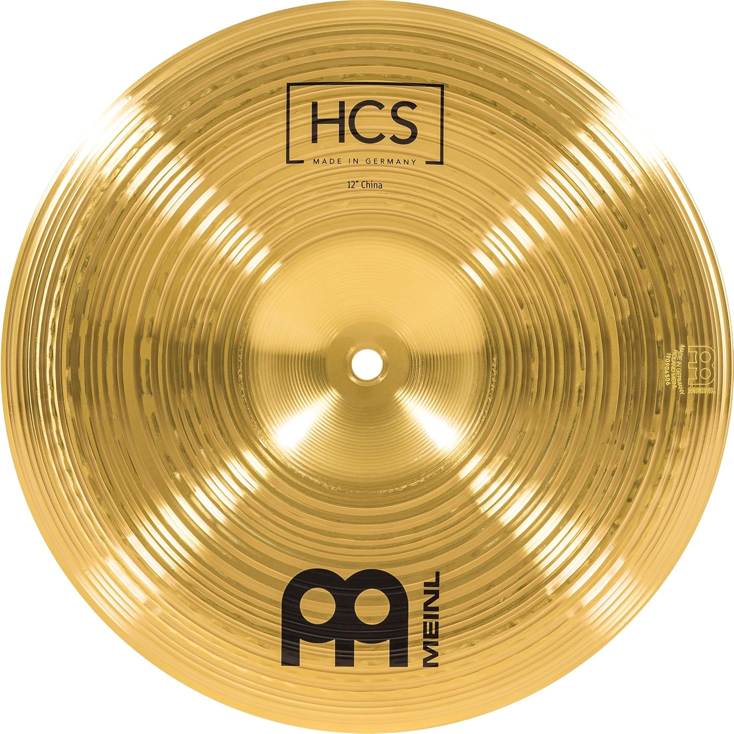 Meinl 12&Acirc;&euro; China Cymbal &Acirc;&euro;&ldquo; HCS Traditional Finish Brass for Drum Set, Made in Germany, (HCS12CH) image number 3