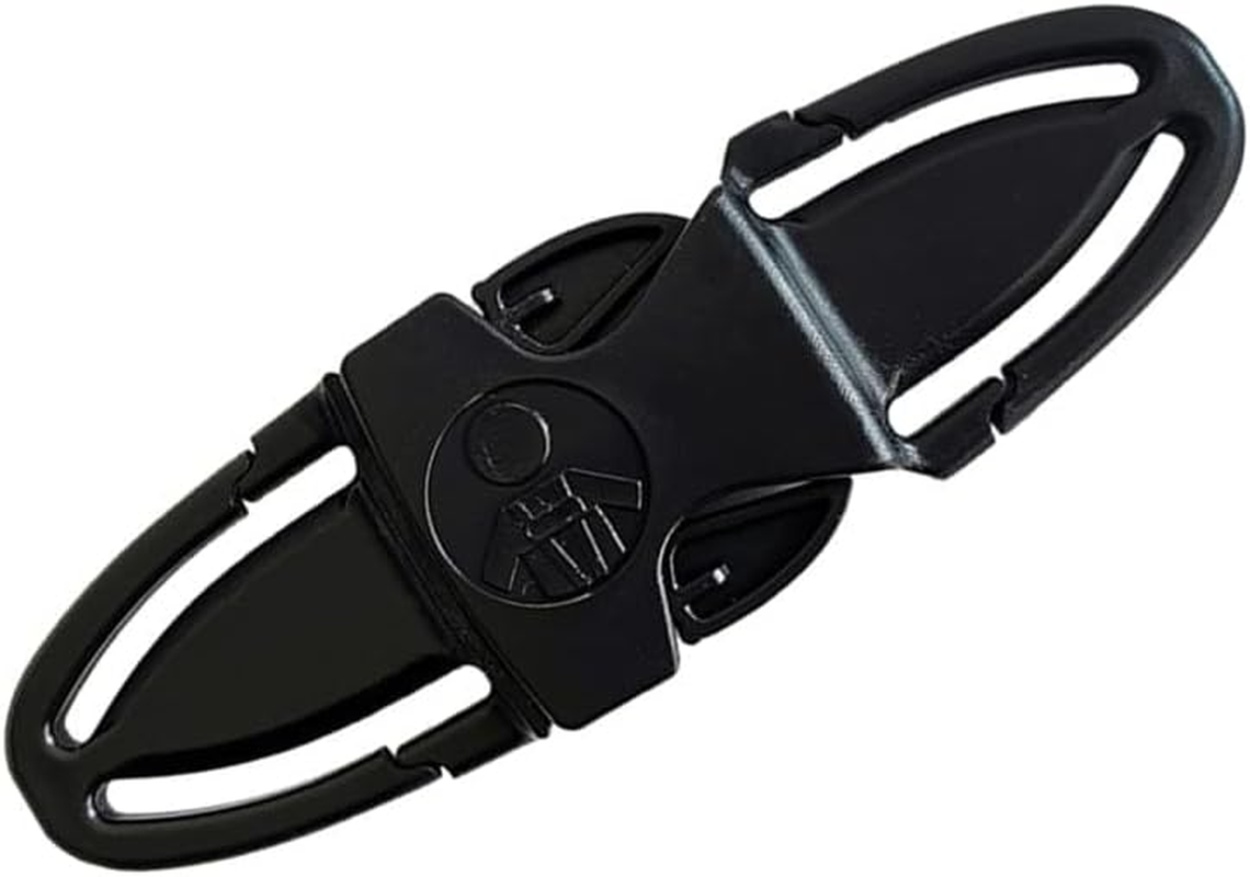 Universal Child Car Seat Chest Harness Clip Universal Safer Belt Clip Buckle Lock Stroller Chest Clip Adjustable Guard for Baby and Kids (Light Black) - Black-2 image number 7