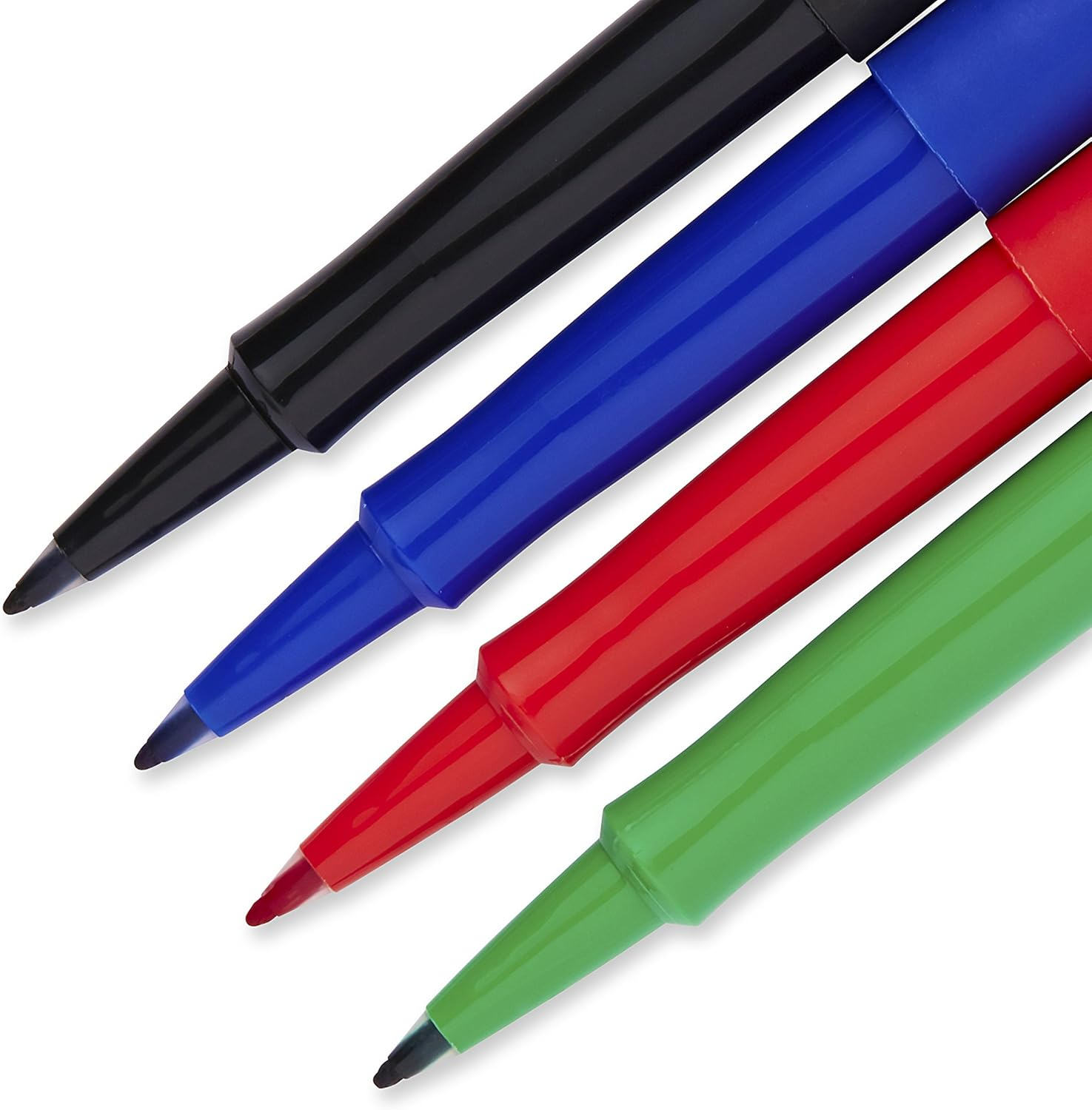 Paper Mate Flair Felt-Tip Pen, Medium Point, Business Assorted (Pack of 4) image number 1