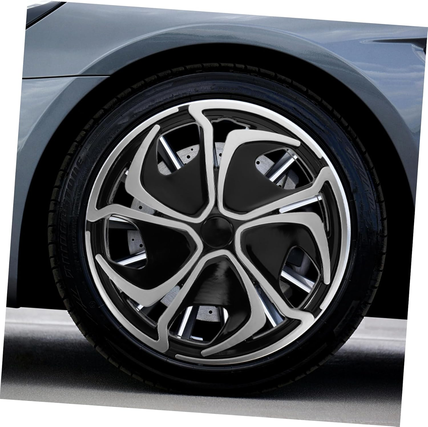 OSOLADY Car Rim Accessories Hubcap Wheel Cover Rim Protector for Car Wheels Easy Install image number 3