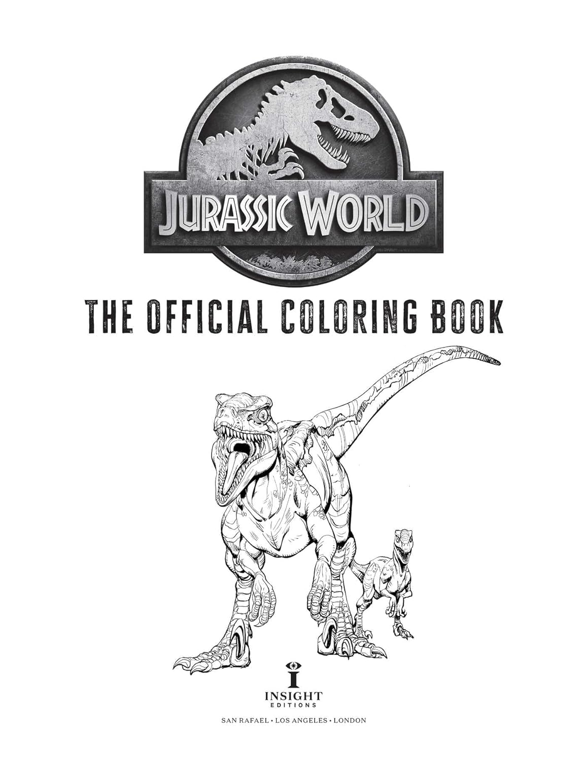 Jurassic World: the Official Coloring Book image number 1
