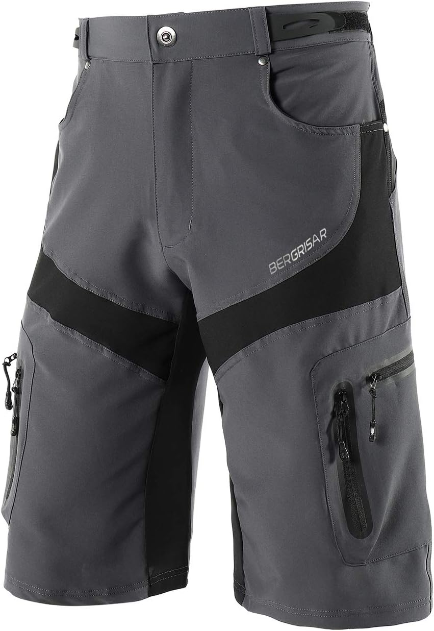 BERGRISAR Men'S Cycling Shorts