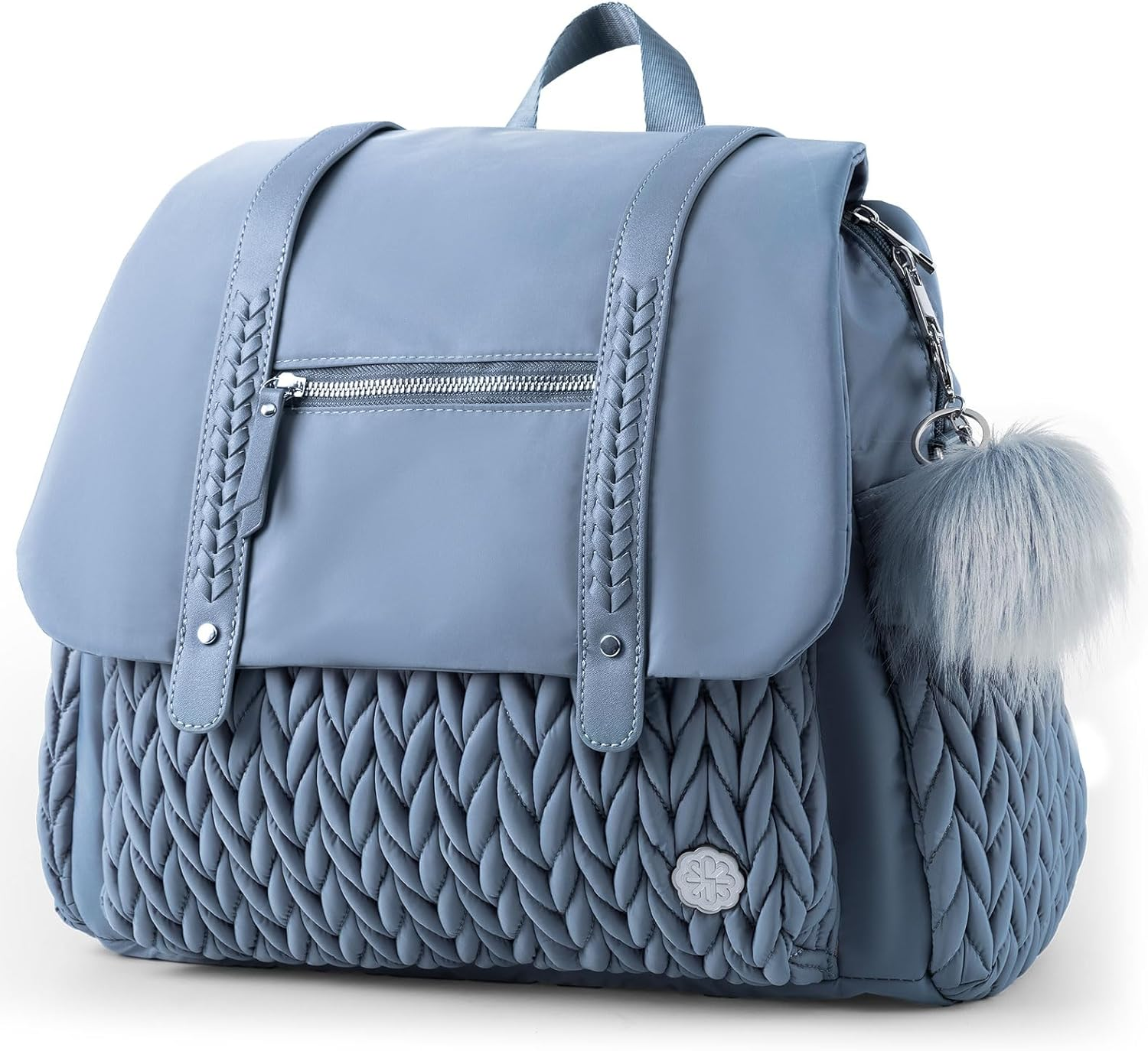 Diaper Bag Backpack Large Capacity Convertible Travel Back Pack Waterproof Baby Bag for Mom and Girl