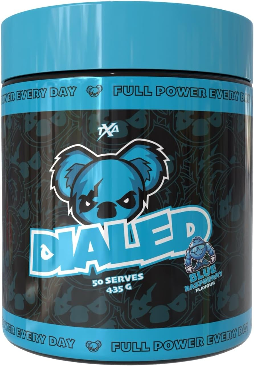 The X Athletics OG Dialed Pre Workout, Blue Raspberry, 50 Serves image number 1