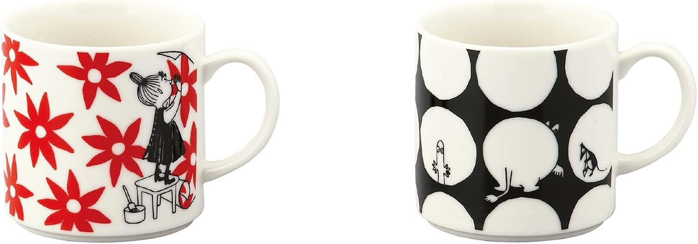 Moomin Couvio Pair Mug (Mushroom/Wave) image number 4