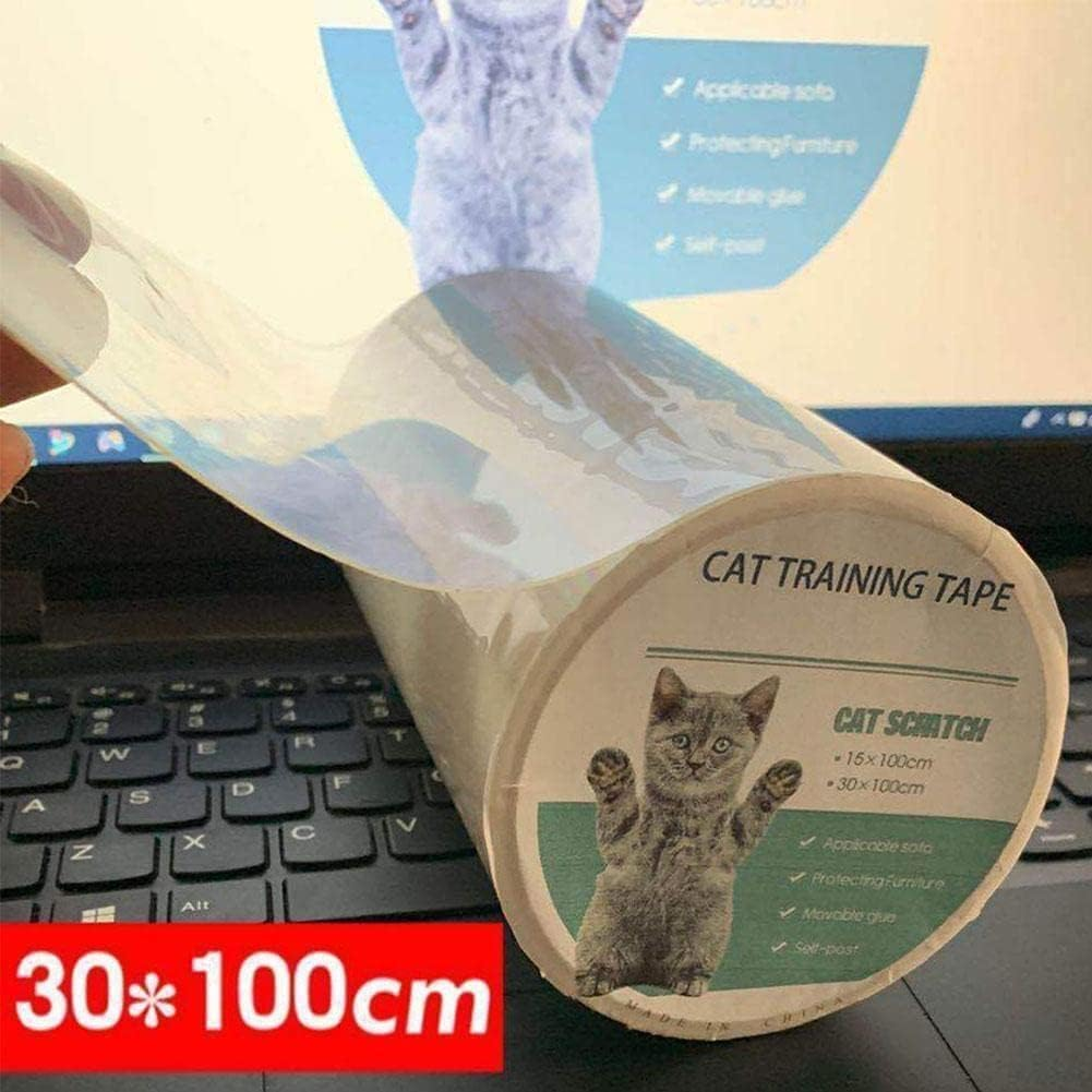 Guard Scratch Protector Scratch Tape Roll Cats Scratch Sofa Clear Sticker Pet Products Prevention Practical image number 6