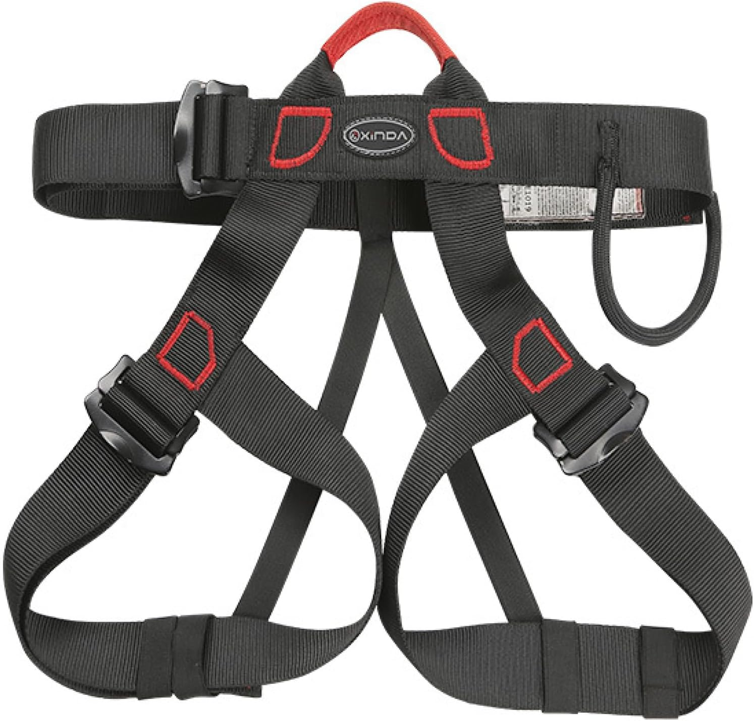 TRIWONDER Climbing Harnesses Protect Waist Safety Harness Wider Half Body Harness for Tree Climbing Expanding Training Rappelling Mountaineering