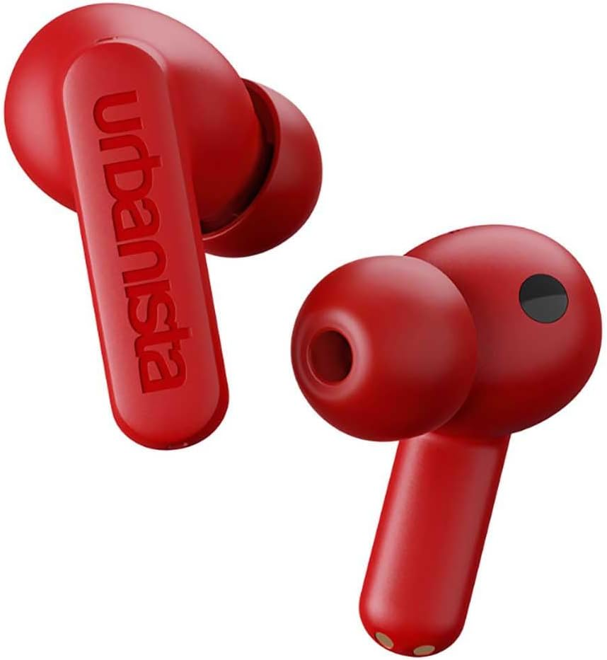 Urbanista Atlanta Wireless Earbud, Scarlet Red