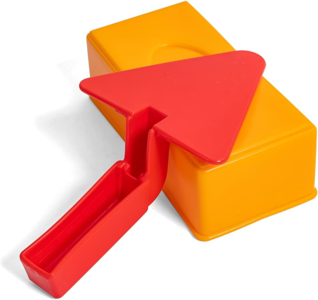 Hape Master Builder Sand Castle Kit - Beach Toys Set with Brick Molds and Tools - Kids Outdoor Sand Box Play Set with Construction Tools image number 3