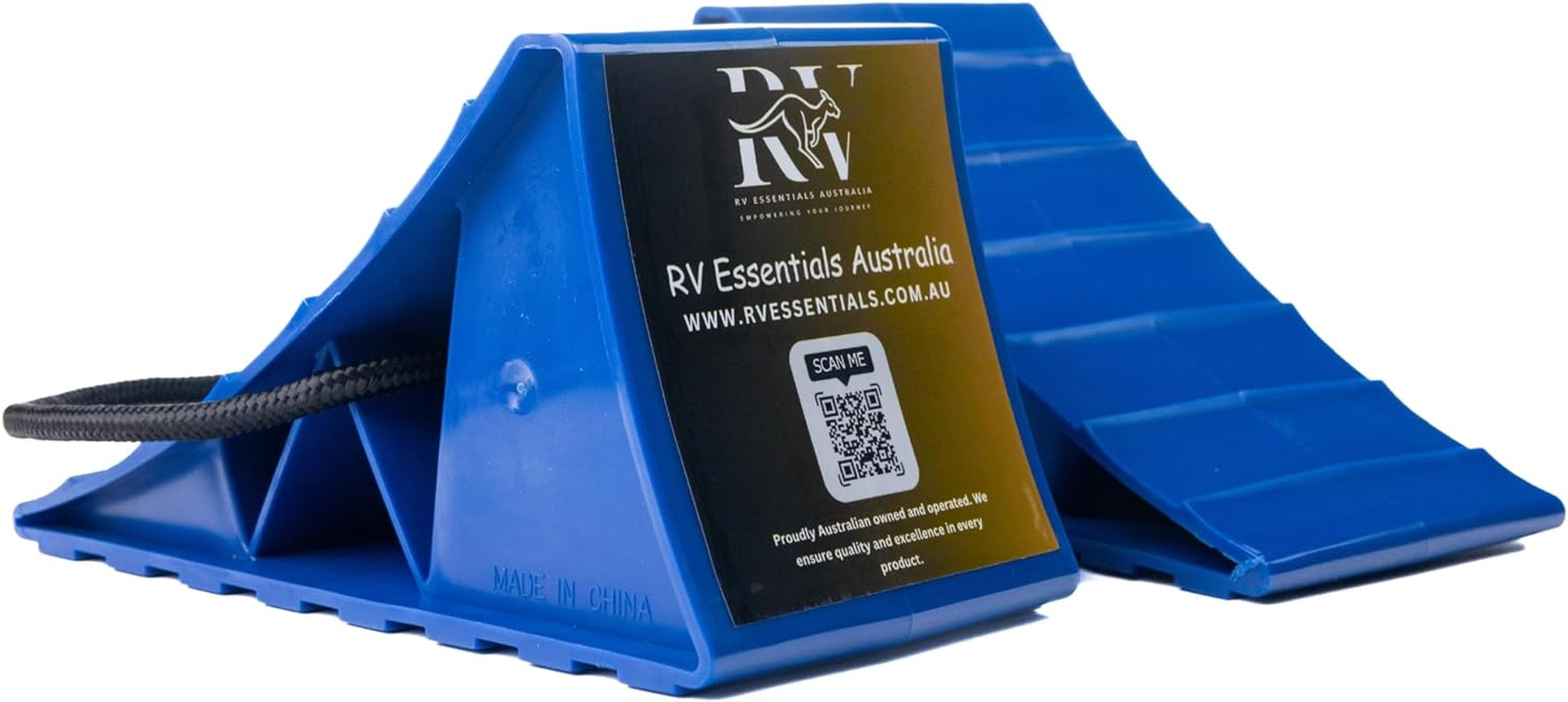 Wheel Chocks with Rope Coachworks Wheels RV Camper Strong Safety-Car Chocks, Tire Chocks, Trailer Solid Heavy Duty Wheel Chocks, Caravan Jockey Wheel Chock, Jockey Wheel Dock