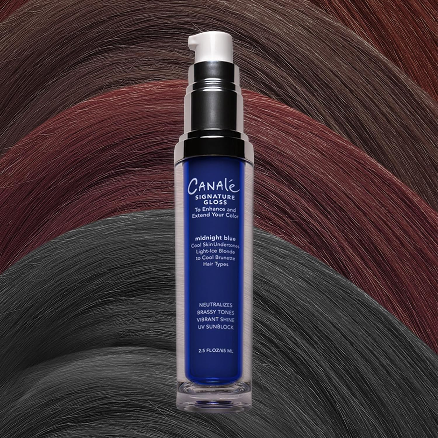 Canal&eacute; SIGNATURE GLOSS - Midnight Blue - to Enhance and Extend Your Hair Color image number 3
