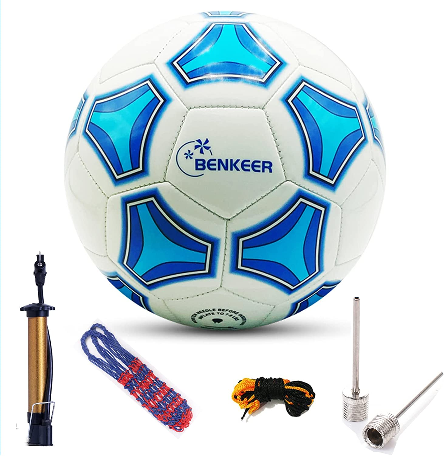 Glow in the Dark Soccer Balls -Size 4, Size 5 Soccer Gifts for Boys Youth and Adult - Traditional Soccer Balls image number 1